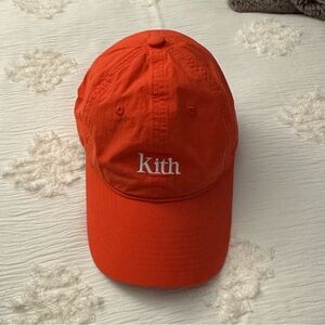 Kith red Baseball Cap